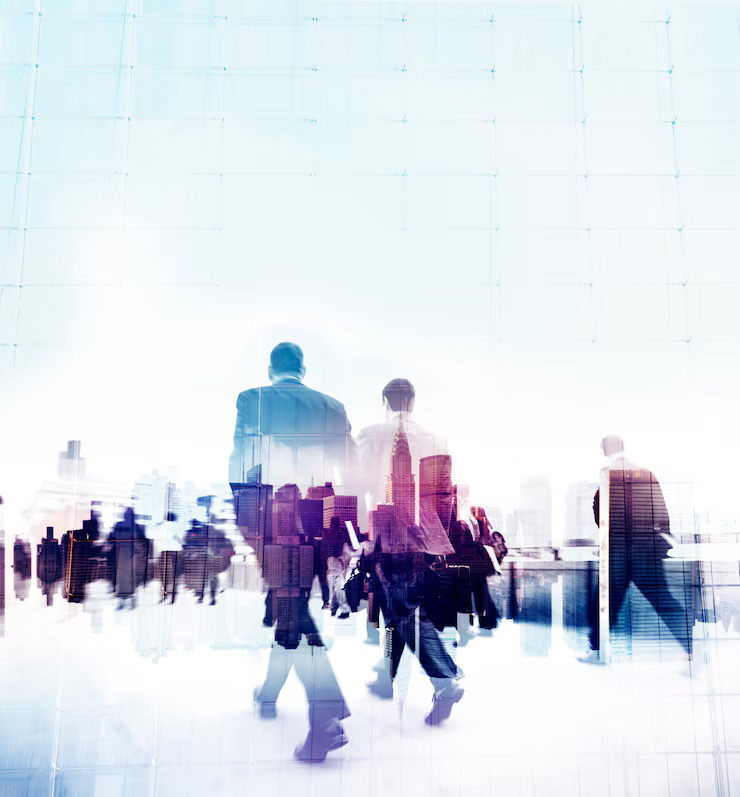 Professionals building their careers